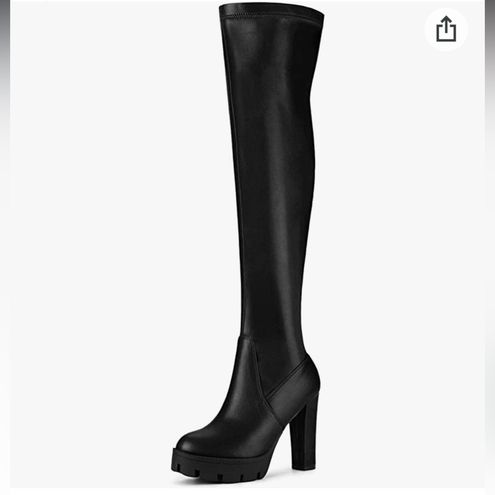 Allegra K Platform Boots